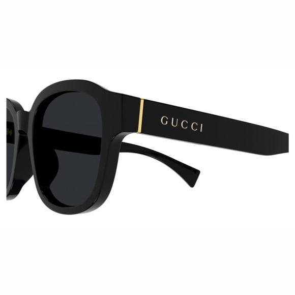 NEW GUCCI UNISEX SUNGLASSES CUCCI BLACK GREY SUNGLASSES - Picture 4 of 5